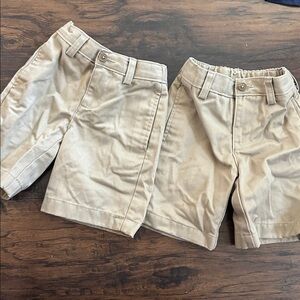 Landsend Classic Khaki Shorts - sorry need to be ironed!
